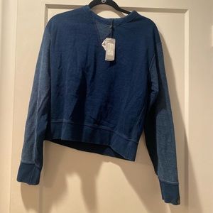 Rag & bone blue sweatshirt